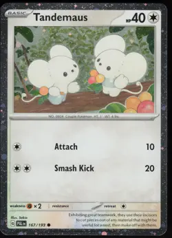 Tandemaus (Cosmos Foil) 167/193 Holofoil Miscellaneous Cards & Products Pokemon - Image 1