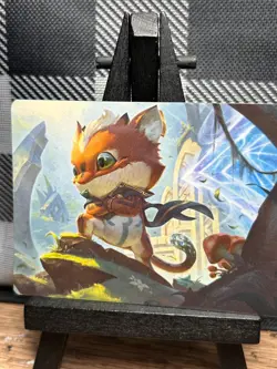 MTG TCG: Loot, Exuberant Explorer 12/54, Arif Wijaya, Foundations _ ART CARD - Image 1