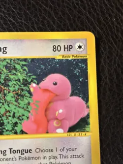 Pokemon Lickitung 090/147 Aquapolis Regular Card LP Common E Series 2002 - Image 3