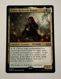 MTG Yenna, Redtooth Regent - Wilds of Eldraine NM - Image 1