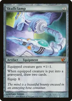 Skullclamp FOIL From the Vault: Exiled MTG LP - Image 1