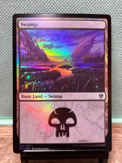 MTG TCG: Swamp 269/281, Dominaria United _ FOIL - Image 1