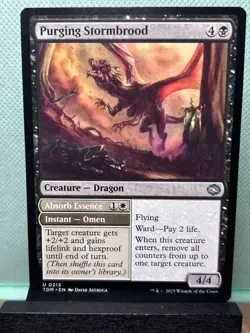 MTG TCG: Purging Stormbrood 213, Tarkir: Dragonstorm - Image 1