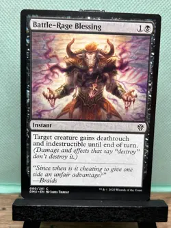 MTG TCG: Battle-Rage Blessing 80/281, Dominaria United - Image 1