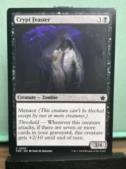 MTG TCG: Crypt Feaster 59, Foundations - Image 1