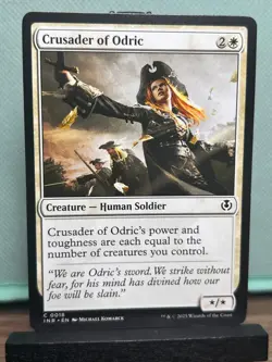 MTG TCG: Crusader Of Odric 18, Innistrad Remastered - Image 1