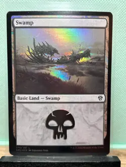 MTG TCG: Swamp 270/281, Dominaria United _ FOIL - Image 1