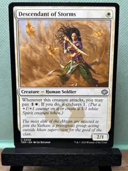 MTG TCG: Descendant Of Storms 8, Tarkir: Dragonstorm - Image 1