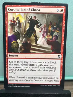 MTG TCG: Coronation Of Chaos 168/361, Battle For Baldur's Gate - Image 1
