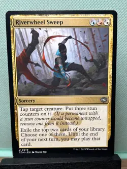 MTG TCG: Riverhwheel Sweep 219, Tarkir: Dragonstorm - Image 1