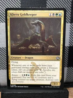 MTG TCG: Kheru Goldkeeper 199, Tarkir: Dragonstorm - Image 1
