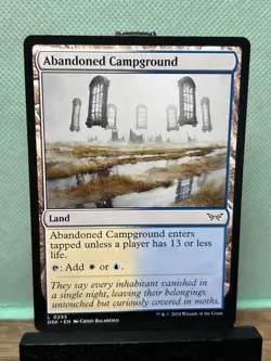 MTG TCG: Abandoned Campground 255, Duskmourn: House of Horror - Image 1