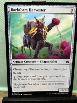MTG TCG: Barkform Harvester 243, Bloomburrow - Image 1