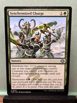 MTG TCG: Synchronized Charge 162, Tarkir: Dragonstorm - Image 1