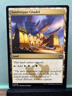 MTG TCG: Sandsteppe Citadel 266, Tarkir: Dragonstorm - Image 1