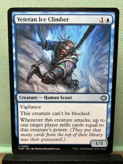 MTG TCG: Veteran Ice Climber 64, Tarkir: Dragonstorm - Image 1