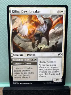 MTG TCG: Riling Dawnbreaker 21, Tarkir: Dragonstorm - Image 1