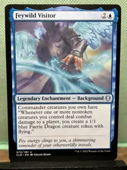 MTG TCG: Feywild Visitor 70/361, Commander Legends: Battle for Baldur's Gate - Image 1