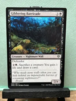 MTG TCG: Gibbering Barricade 95/281, Dominaria United - Image 1