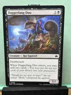 MTG TCG: Daggerfang Duo 89, Bloomburrow - Image 1