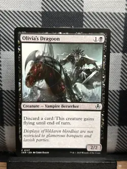 MTG TCG: Olivia's Dragoon 127, Innistrad Remastered - Image 1