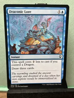 MTG TCG: Draconic Lore 64/361, Battle For Baldur's Gate - Image 1