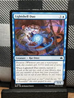 MTG TCG: Lightshell Duo 56, Bloomburrow - Image 1