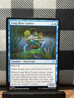 MTG TCG: Long River Lurker 57, Bloomburrow - Image 1