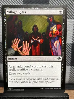 MTG TCG: Village Rites 137, Innistrad Remastered - Image 1