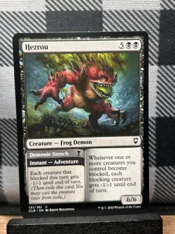 MTG TCG: Hezrou 131/361, Battle for Baldur's Gate - Image 1