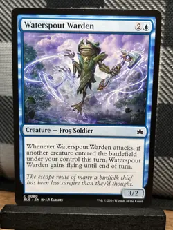 MTG TCG: Waterspout Warden 80, Bloomburrow - Image 1