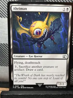 MTG TCG: Ahriman 87, Final Fantasy - Image 1