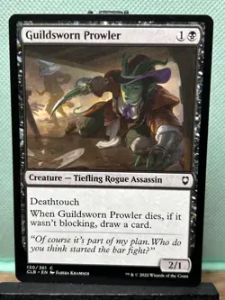 MTG TCG: Guildsworn Prowler 130/361, Commander Legends: Battle for Baldur's Gate - Image 1