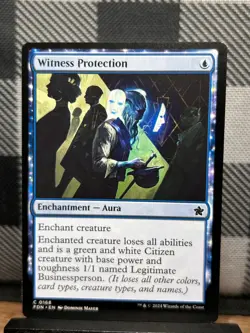 MTG TCG: Witness Protection 168, Foundations - Image 1