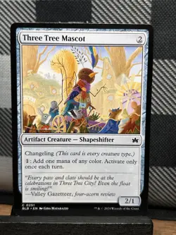 MTG TCG: Three Tree Mascot 251, Bloomburrow - Image 1