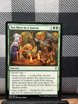 MTG TCG: You Meet in a Tavern 263/361, Battle for Baldur's Gate - Image 1