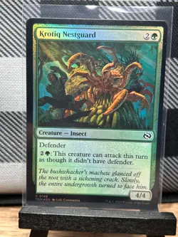 MTG TCG: Krotiq Nestguard 148, Tarkir: Dragonstorm _ FOIL - Image 1