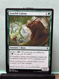 MTG TCG: Gnarlid Colony 185/280, Zendikar Rising - Image 1