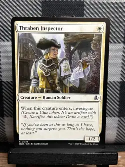 MTG TCG: Thraben Inspector 45, Innistrad Remastered - Image 1