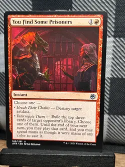 MTG TCG: You Find Some Prisoners 169/281, Adventures in the Forgotten Realms - Image 1
