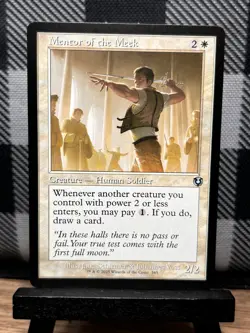 MTG TCG: Mentor of the Meek 345, (Retro Frame) Innistrad Remastered - Image 1