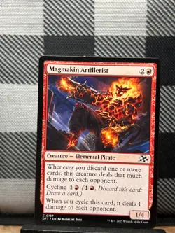 MTG TCG: Magmakin Artillerist 137, Aetherdrift - Image 1