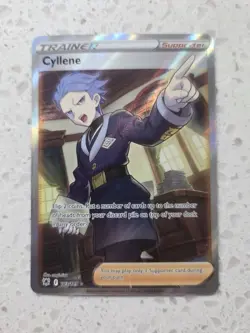 Pokemon TCG Cyllene Astral Radiance 183/189 Holo Full Art Ultra Rare + FREE GIFT - Image 1