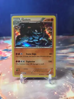 Pokemon TCG Generations Golem Holo Rare 45/83 LP - Image 1