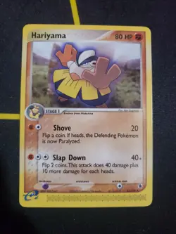 Pokemon TCG Hariyama EX Ruby and Sapphire 33/109 Regular Uncommon - Image 1