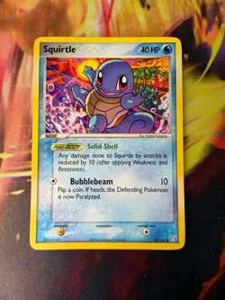 Squirtle 64/100 LP-DMG Crystal Guardians 2006 Pokemon TCG - Image 1