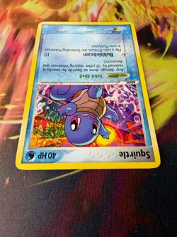 Squirtle 64/100 LP-DMG Crystal Guardians 2006 Pokemon TCG - Image 3