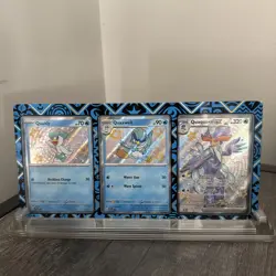 Pokemon Promo Shiny Quaquaval Quaxwell Quaxly in Display SVP 082/083/084 - Image 1