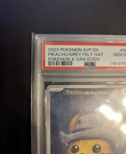 PSA 10 Pikachu with Grey Felt Hat Van Gogh 085 Pokemon English 2023 GEM MINT... - Image 3