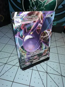Pokemon Crobat Vmax 45/72 Full Art Shining Fates Promo - Image 2